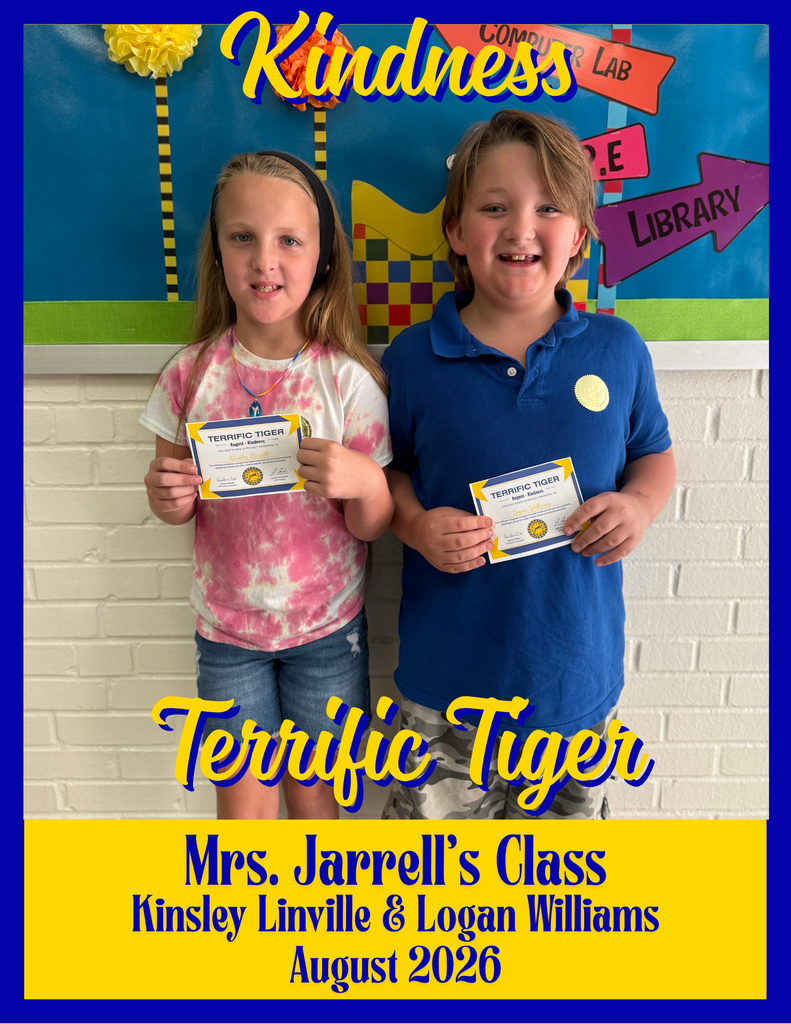 Terrific Tigers for August 2026