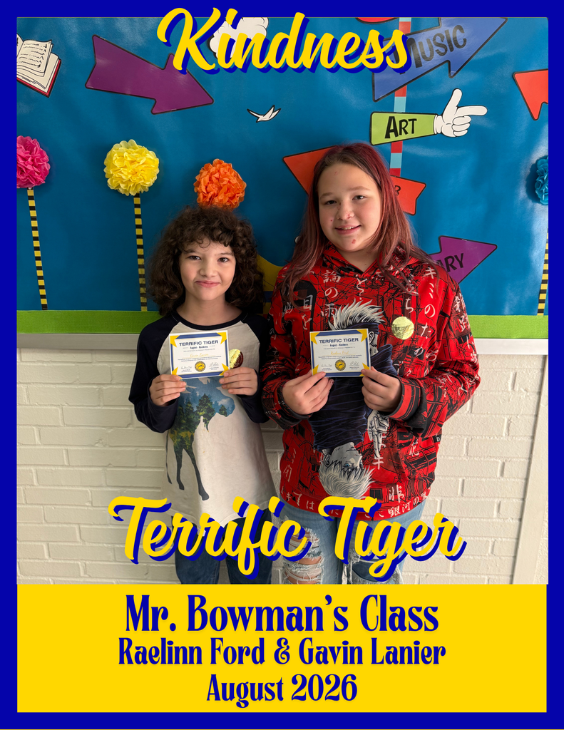 Terrific Tigers for August 2026