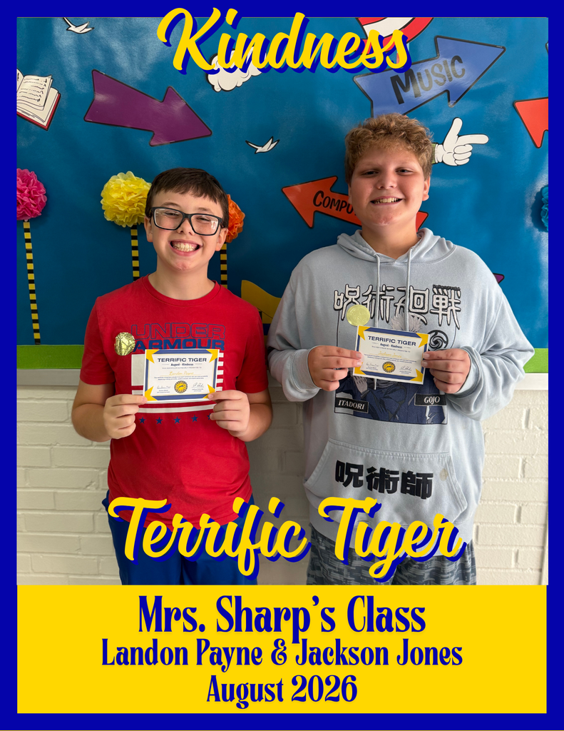 Terrific Tigers for August 2026
