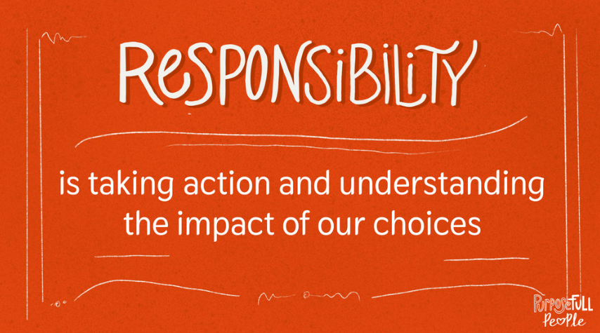 Responsibility poster