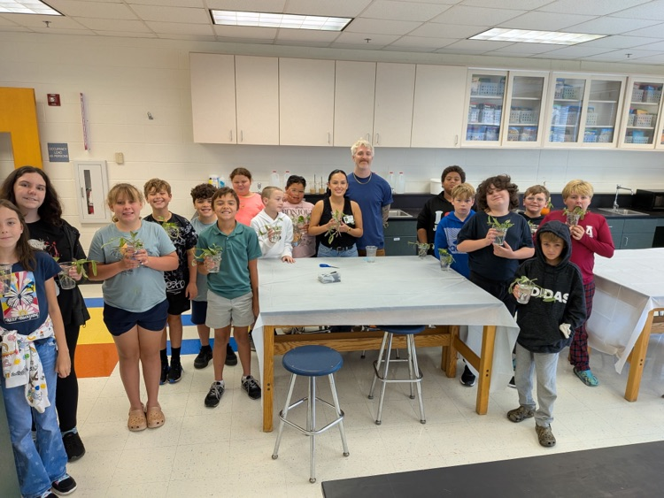5th grade science class