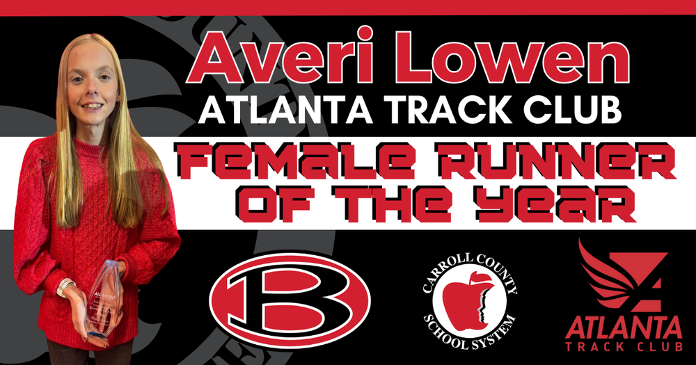 Averi Lowen Atlanta Track Club Female Runner of the Year