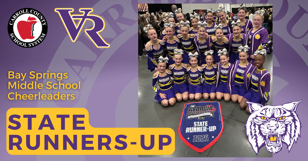 BSMS cheerleaders are state renners up