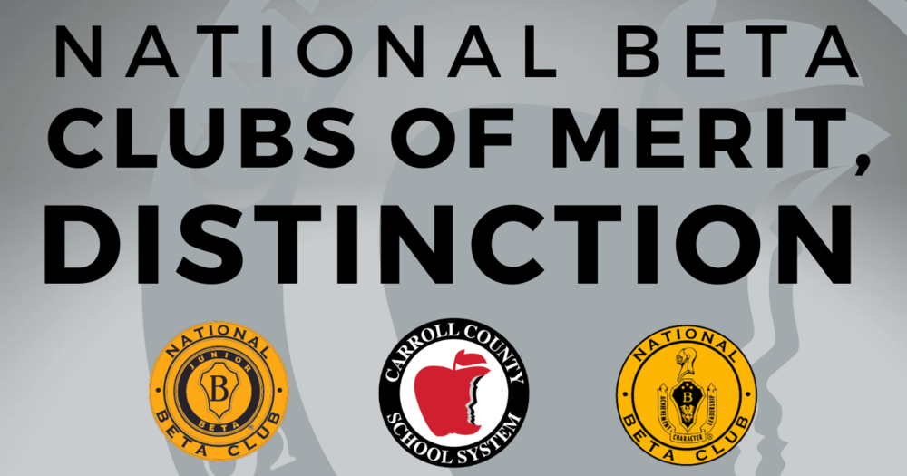 National Beta Clubs of Merit, Distinction
