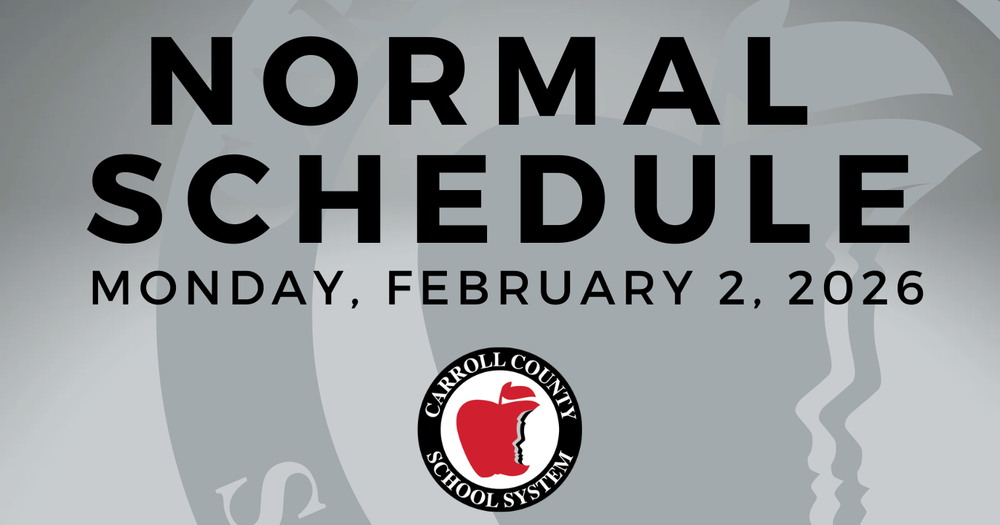 normal schedule for Monday, February 2, 2026