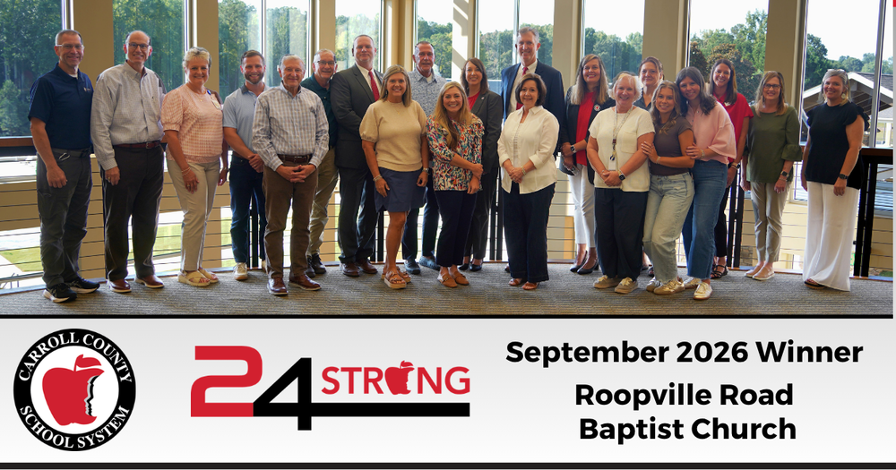 september 2026 24strong award winner roopville road baptist church