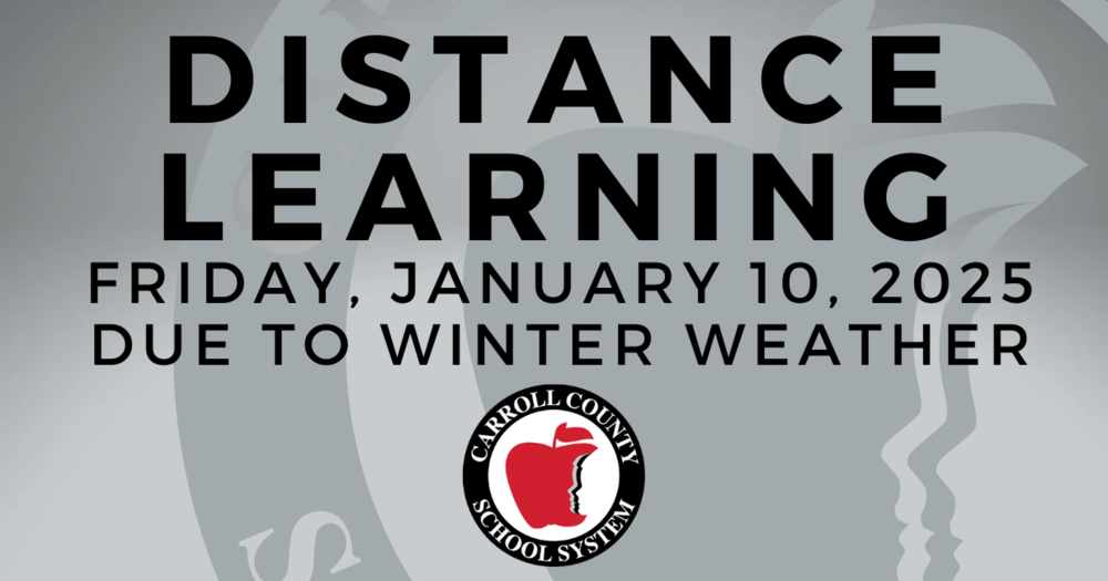 Distance Learning Friday, January 10, 2025 due to winter weather