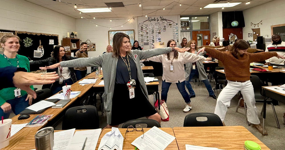 teachers experience Professional Learning Day