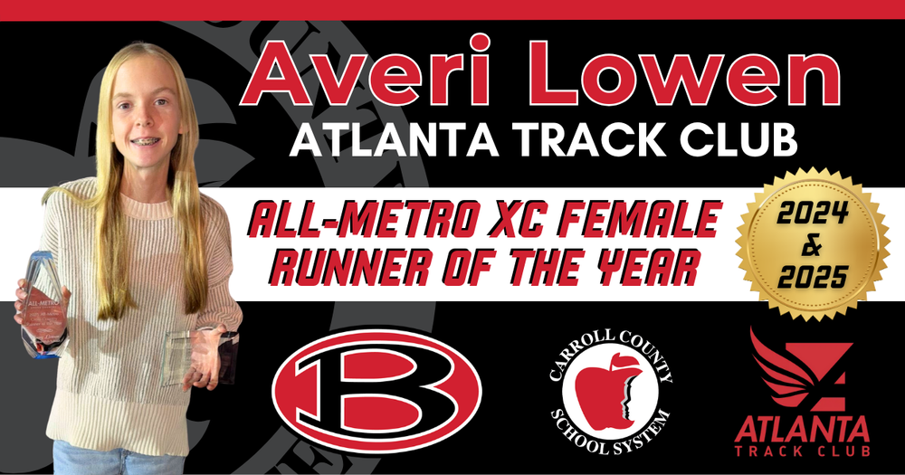 averi lowen atlanta track club all-metro xc female runner of the year 2024 and 2025
