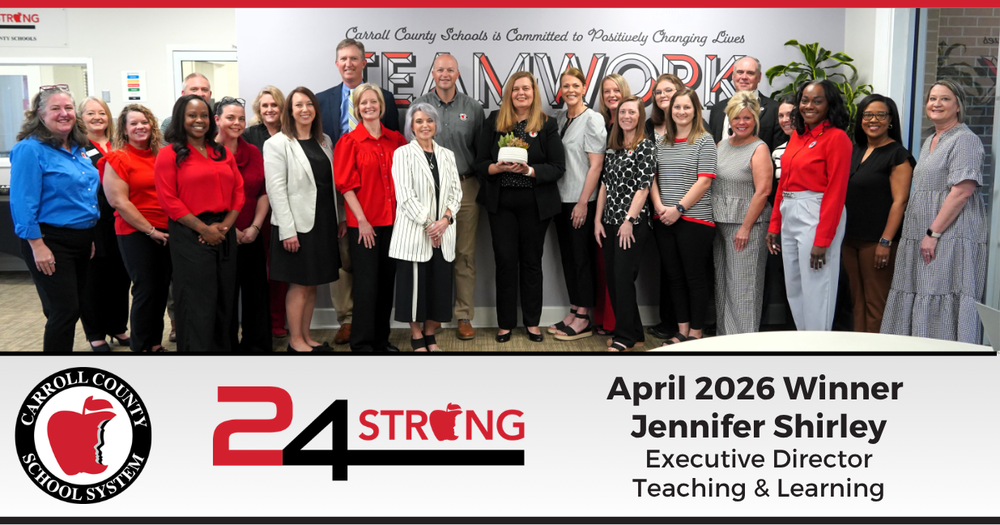 April 2026 24strong award winner is jennifer shirley executive director of teaching and learning