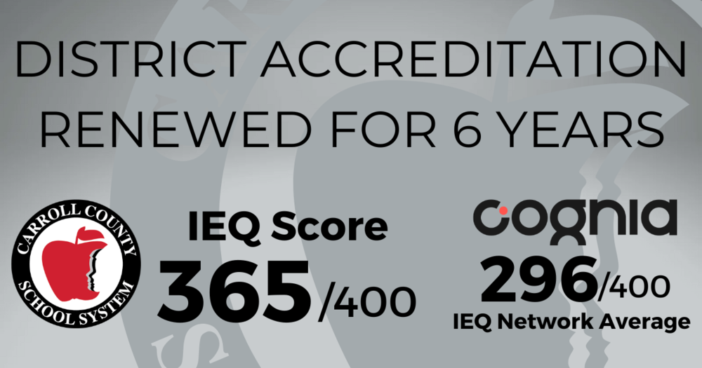 District Accreditation Renewed for 6 years