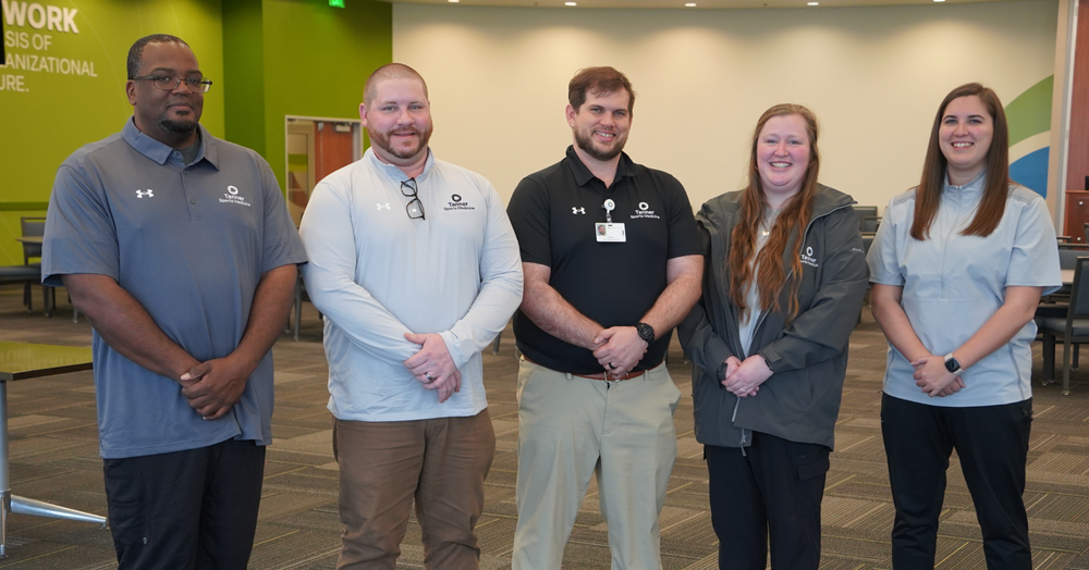 Carroll County Schools student athletes now have access to full-time athletic trainers provided through a partnership with Tanner Health. OJ Dunbar LAT, ATC serves Villa Rica High School. Kyle Huff, LAT, ATC serves Bowdon High School. Derek Gibbs, LAT, ATC serves Central High School and is the Tanner Sports Medicine Manager. Shelby Byess, LAT, ATC serves Temple High School. Kristen Shadrix, LAT, ATC serves Mount Zion High School.