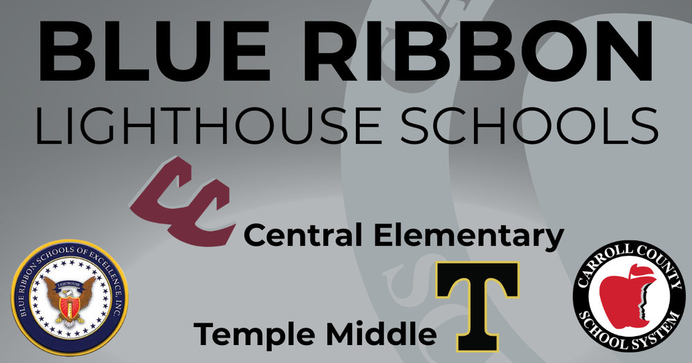 blue ribbon lighthouse schools central  elementary and temple elementary