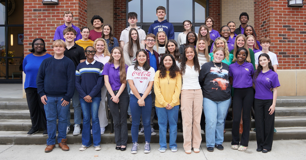 Group photo of Governor's Honors Nominees from Carroll County