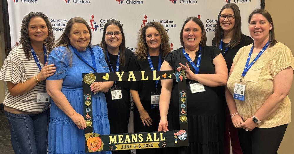 school personnel attending the Georgia CEC Annual Conference