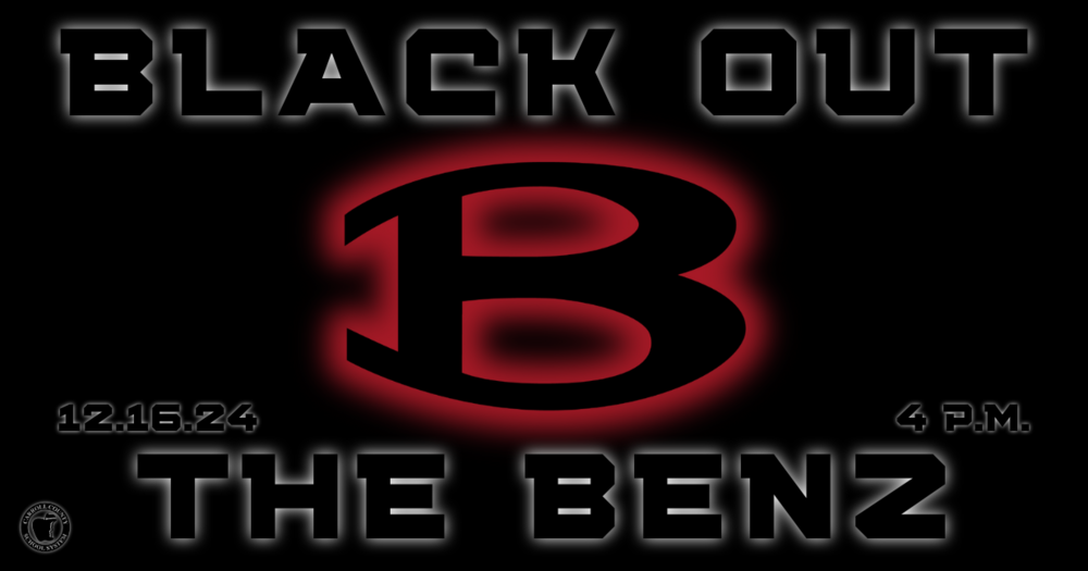 black out the benz 12.16.24 4 p.m.