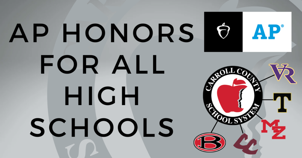 AP Honors for all five high schools