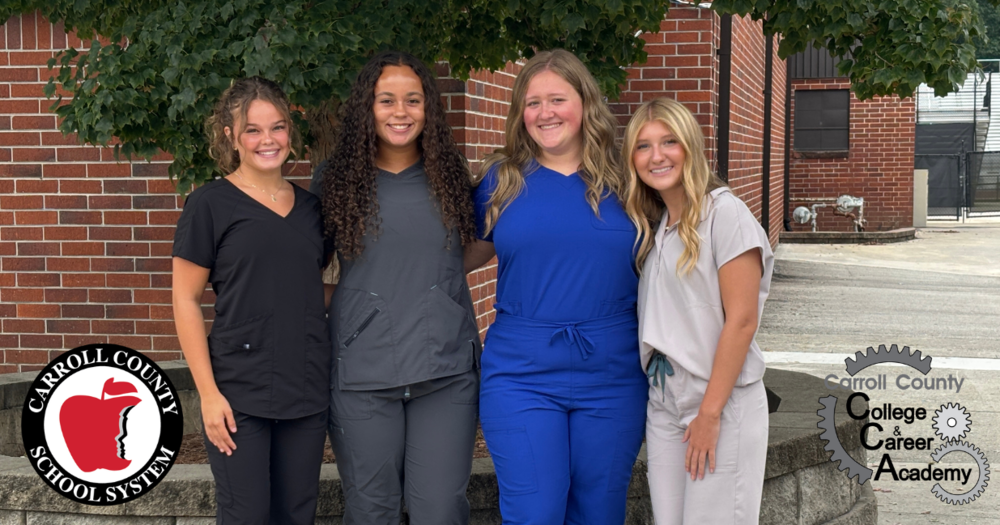 CNA interns learn from school nurses