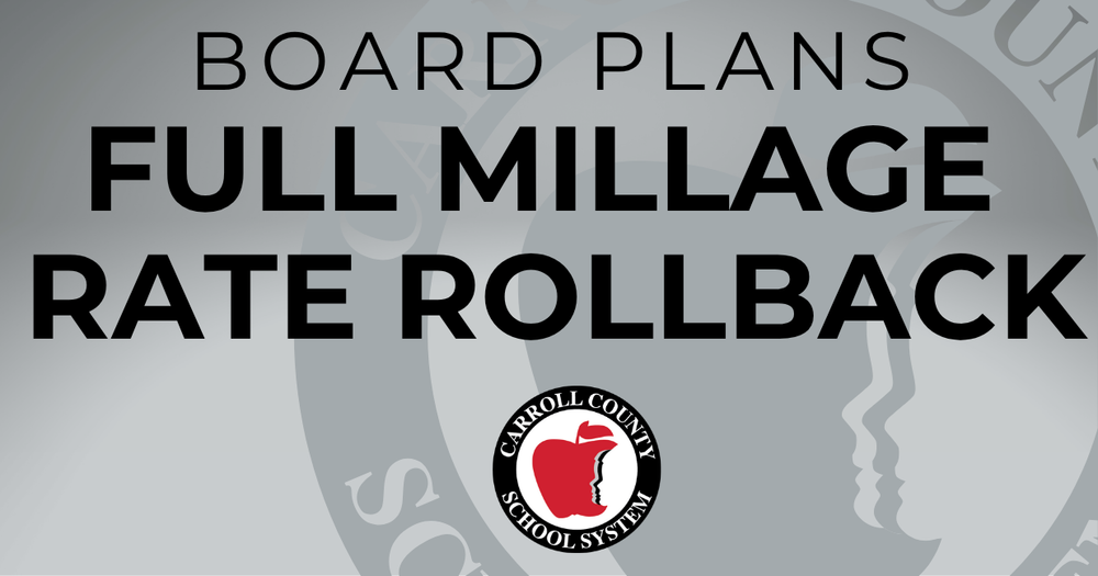 Board plans full millage rate rollback