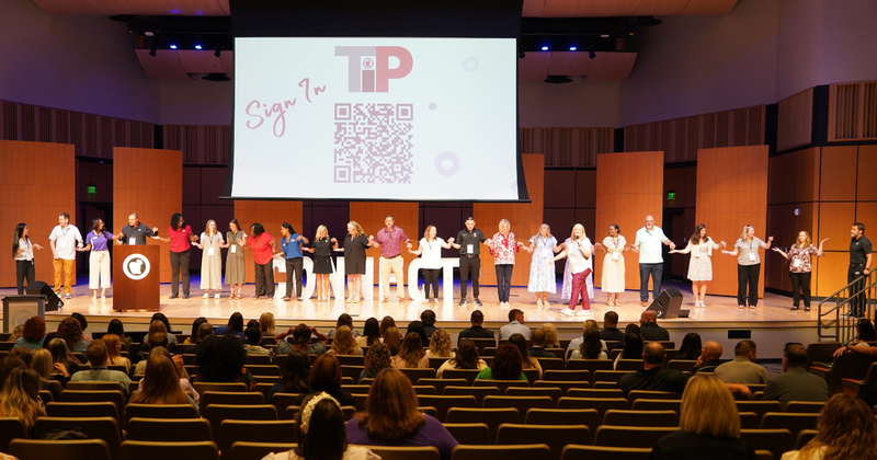 people on stage of the PAC