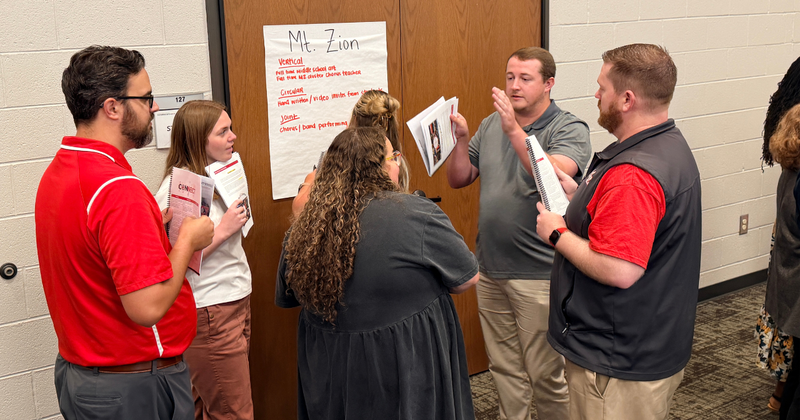 educators share during professional learning