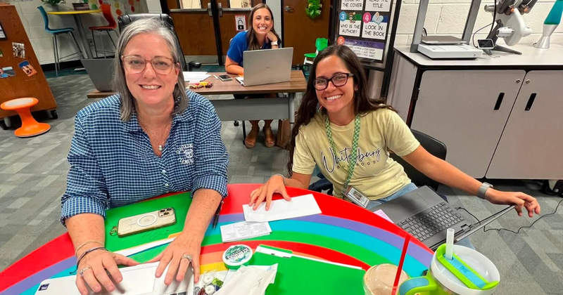 educators share during professional learning