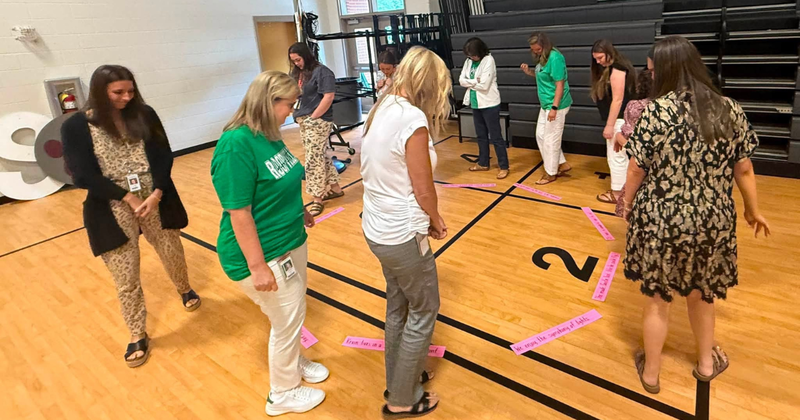 educators share during professional learning