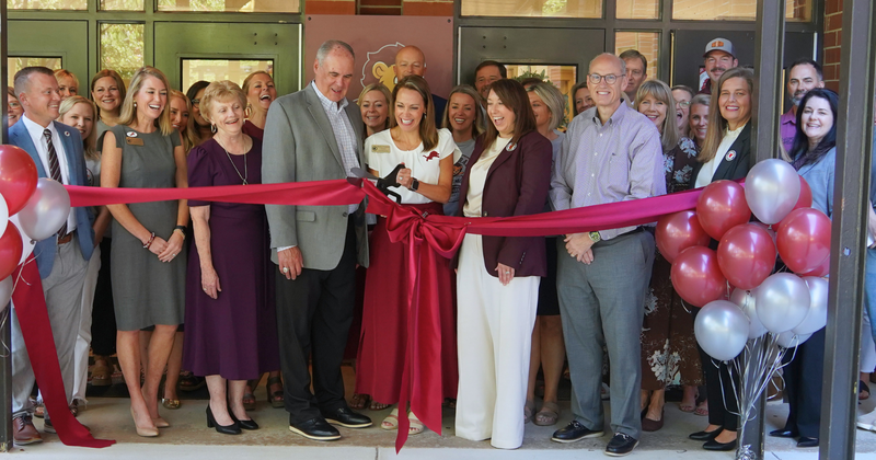 the ribbon is cut