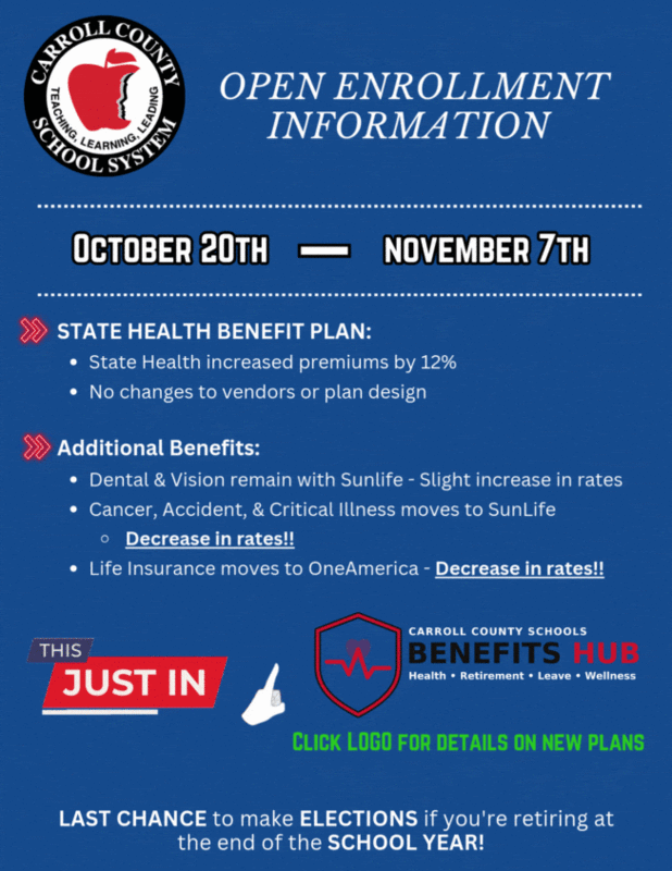 Open Enrollment begins October 20