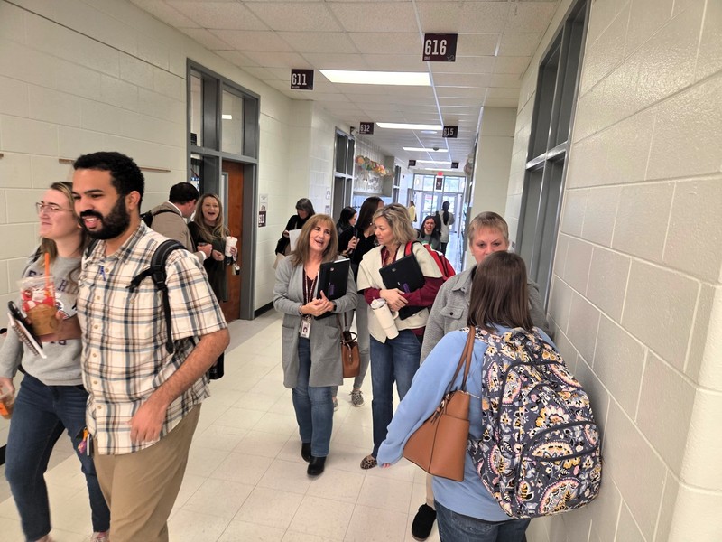 Educators experience professional Learning