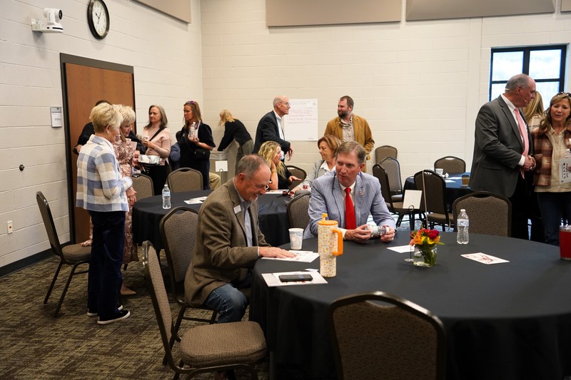 Realtor breakfast crowd
