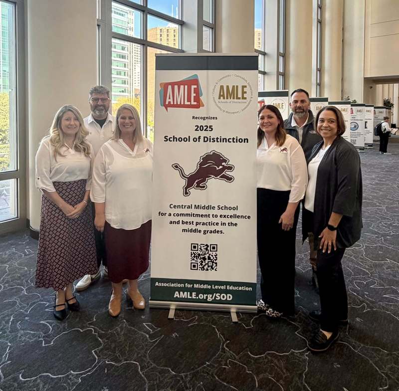 CMS accepts national honors from AMLE