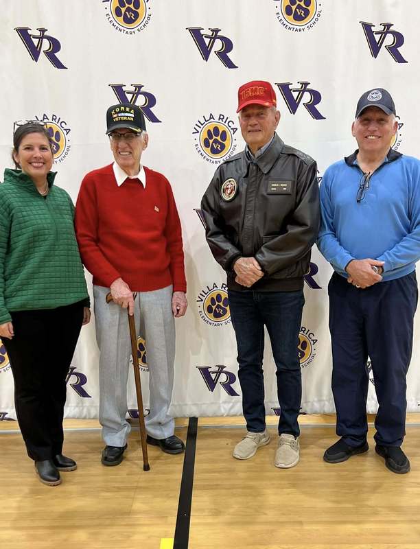 We Love our Veterans. Schools celebrate Veterans Day