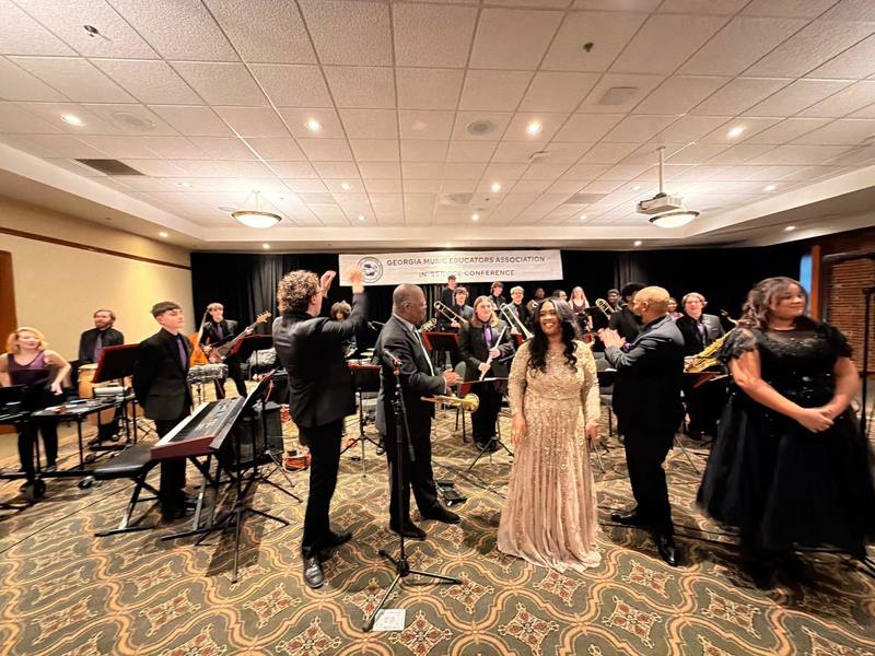 midnight jazz cats perform at GMEA