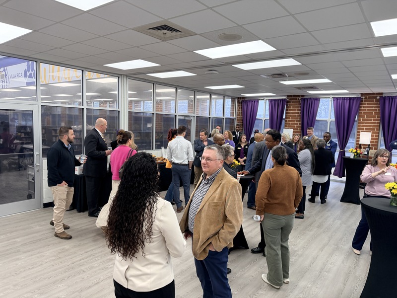 attendees network at the event