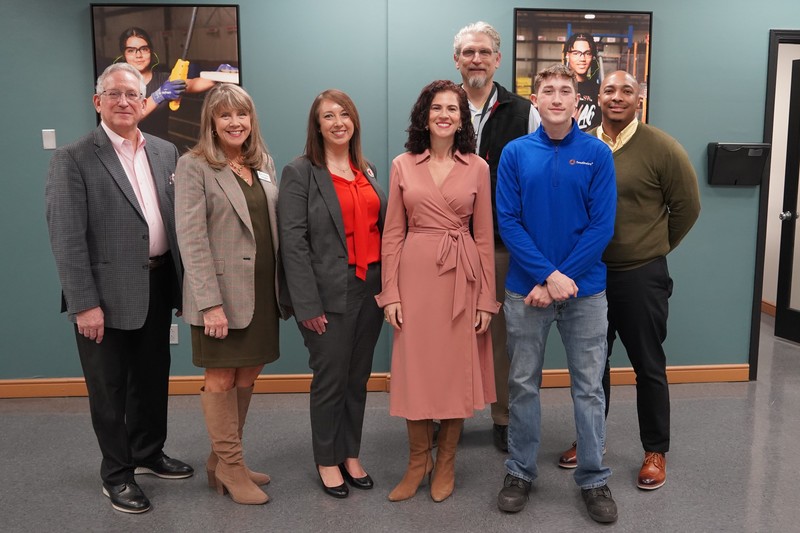 Labor commissioner touring 12 for Life facility