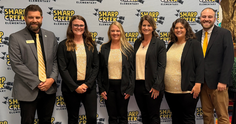 STEM certification at Sharp Creek Elementarya