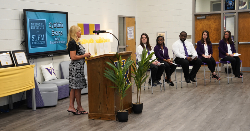 VRMS stem certification ceremony