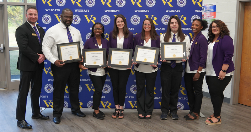 VRMS stem certification ceremony