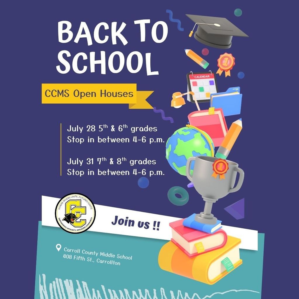 CCMS open houses flyer