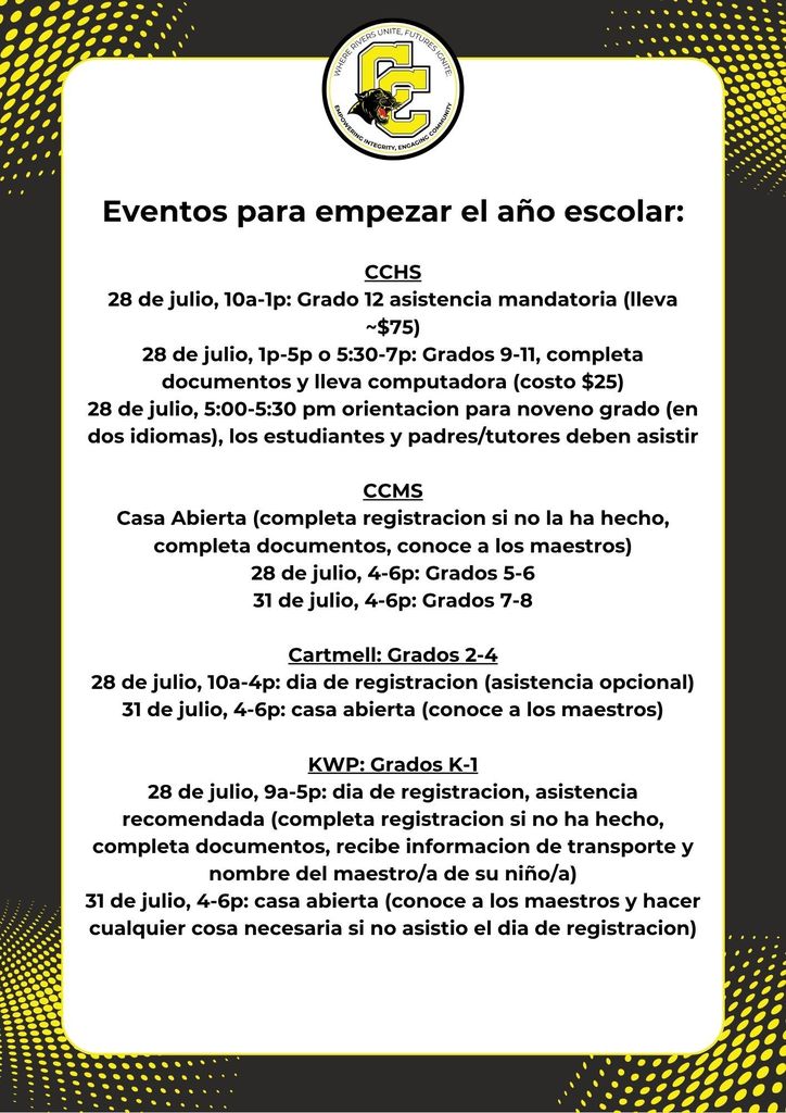 Spanish open house