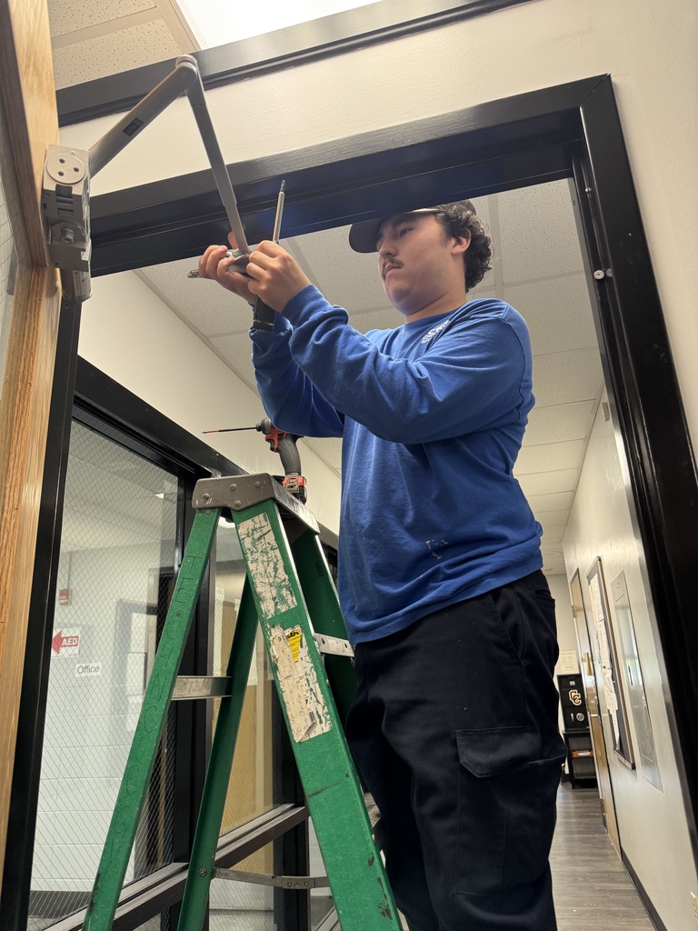 installing door