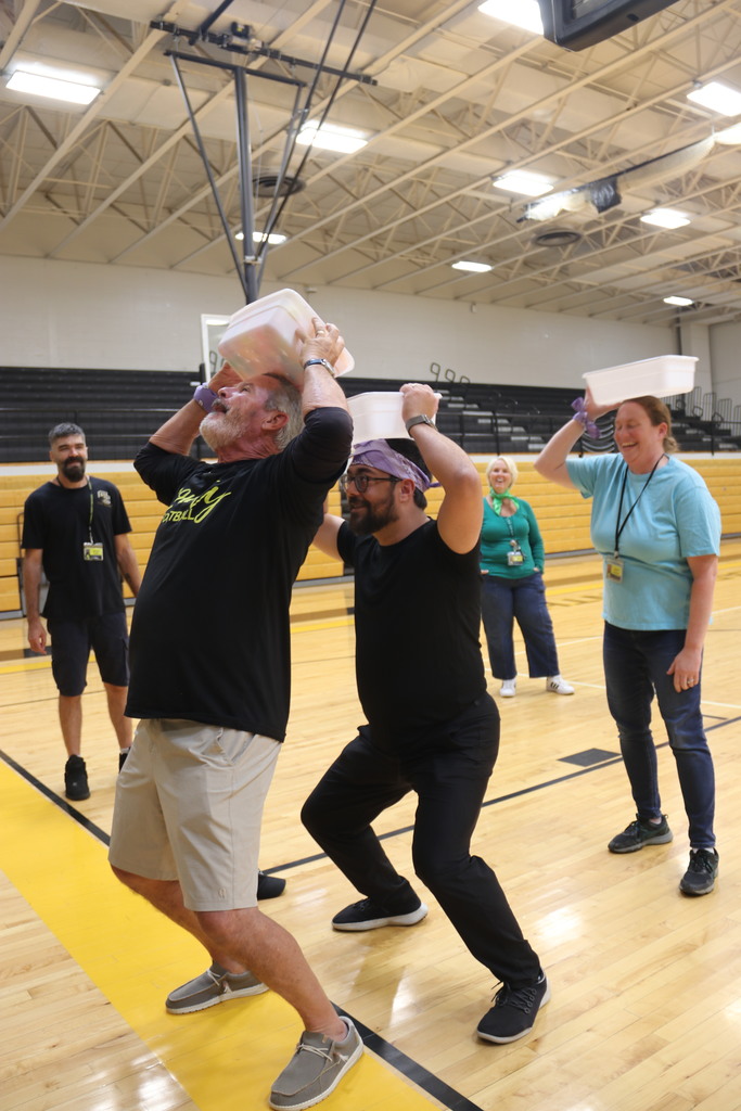 Teachers having fun