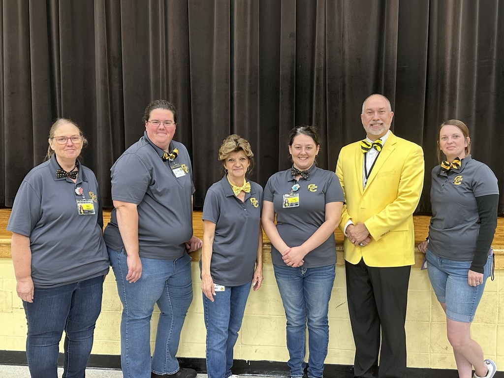 staff wearing bow ties