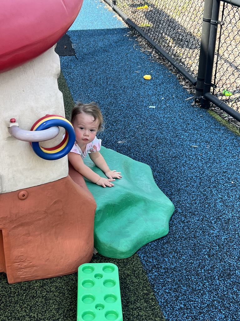 child on playground