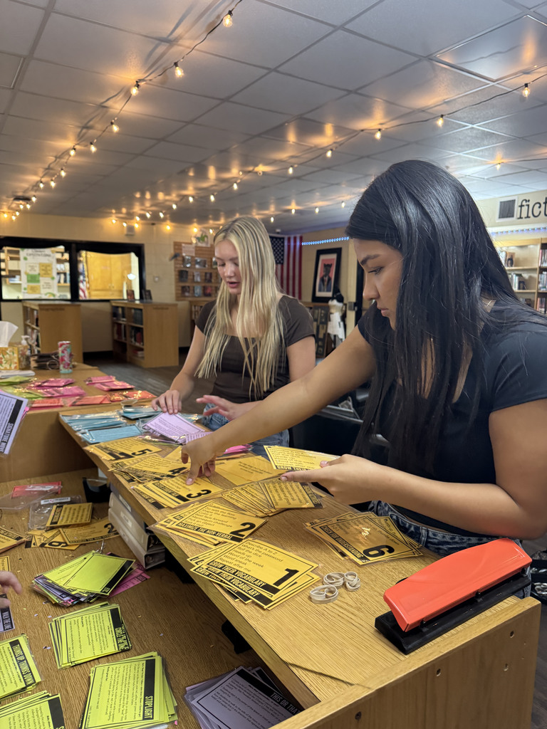 students working