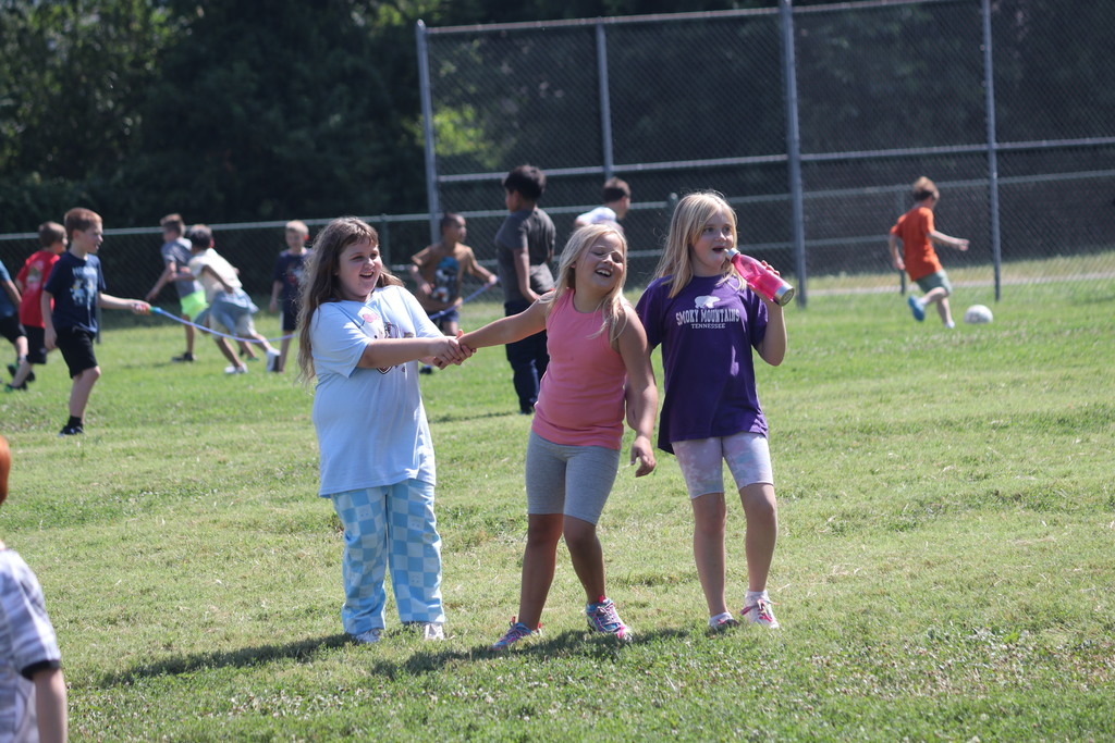 girls on playground