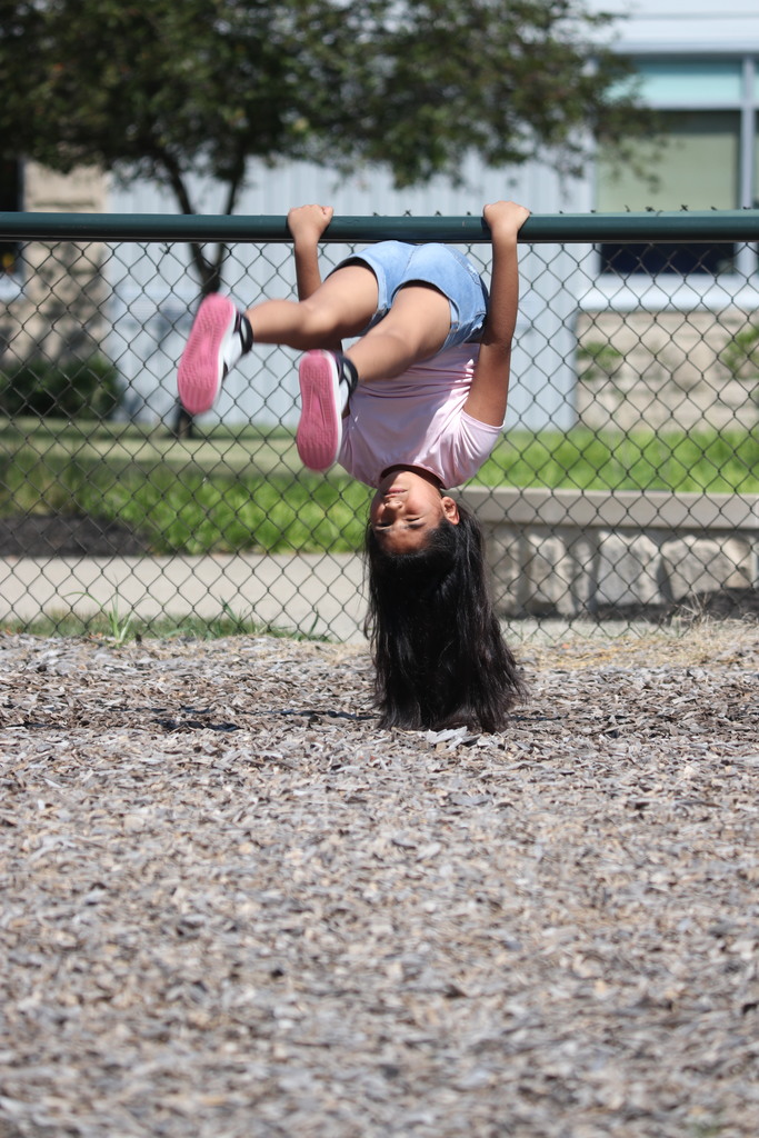 girl on playground
