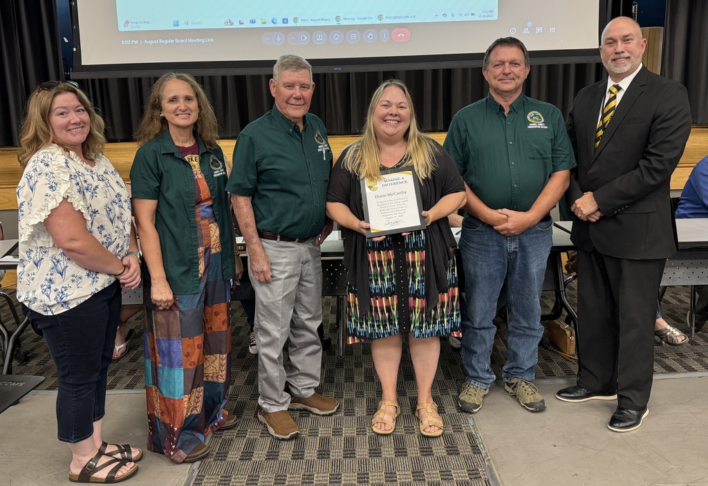 teacher honored