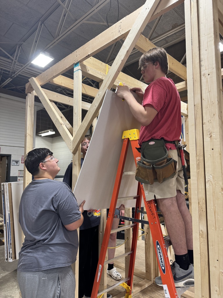 installing drywall